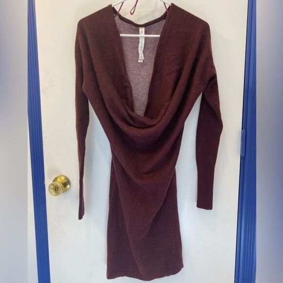 Lululemon Serenity Sweater Wrap Dress - Picture 3 of 9